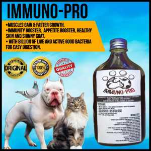 Immuno Probiotics pure concentrared probiotics prebiotics for dogs cats pets