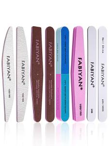 Manicure Pedicure Double-sided Polishing Nail Art File Tool Sanding Buffer Gel Remove Sponge Buffering Care Tool Accessories Set