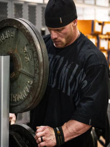 GASP Fitness Gym New Loose Outdoor Large Size Sweat Wicking Breathable Lightweight Training Casual Short Sleeve Men