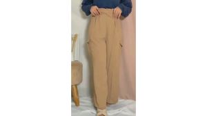 KULOT CARGO CRINKLE AIRFLOW WANITA PREMIUM TEBAL