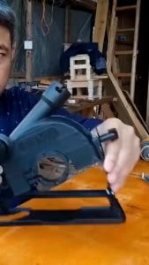 Dudukan Gerinda tangan + Vacum Debu 45 Derajat Untuk Tujuan Umum Dudukan Gerinda Stand Holder Gerinda Circular Saw