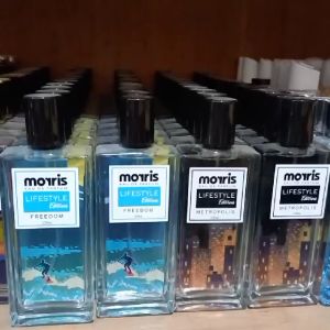 MORRIS EAU DE PARFUM LIFESTYLE EDITION METROPOLIS 100ML HITAM