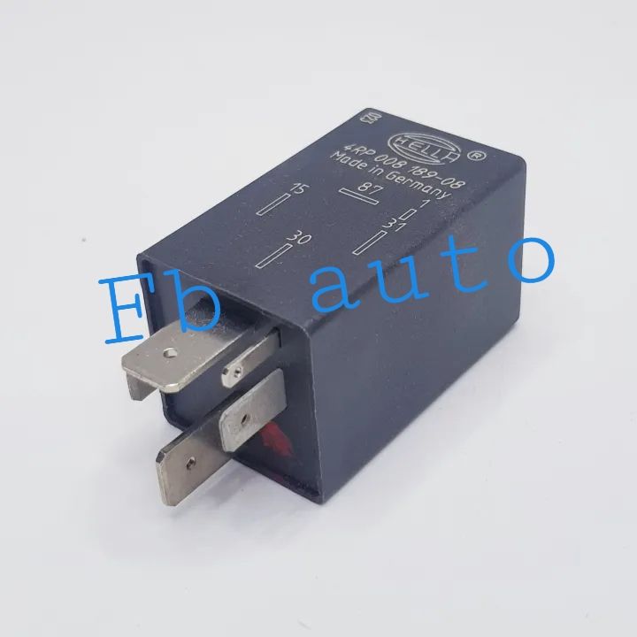 HELLA Kraftstoffpumpe Relais 12V 5-polig - Originalersatzteil Für PKW