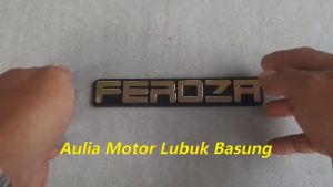 Emblem Tulisan Daihatsu Feroza Chrome Timbul Untuk Sisi Samping Atau Belakang