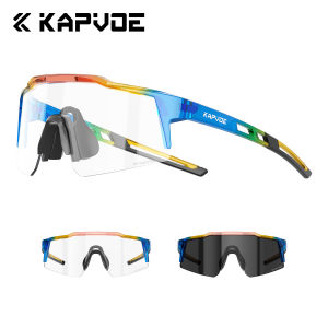 KAPVOE Kids Photochromic Children Cycling Sunglasses boys girls Glasses UV400 Bicycle Goggles Outdoor Sports MTB Bike Eyewear