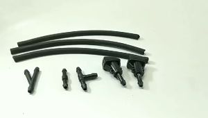 9pcs 2M Car Windscreen Washer Hose I/T/Y 3 Type Pipe Adapter Connectors Windshield Washer Spray Kit