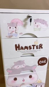 LE Lemari Plastik Anak Dan Baby Lemari Susun 4 Dan 5 Tingkat Lemari Penyimpanan Mainan Dan Pakaian Baby