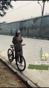 Setelan Sport Hoodie jilbab baju olah raga muslimah tangan panjang dan jilbab setolga 3 in 1 jelita sport