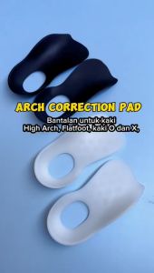 Insole arch support sol sepatu flatfoot bantalan untuk kaki O/X