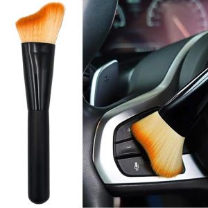 SEAMETAL Car Cleaning Brush Long Handle Soft Dust Removal Brush Car Interior Corner Detail Cleaning Tools