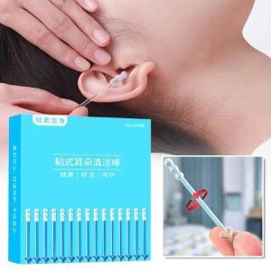 24 Que Lấy Ráy Tai Silicon Dùng Một Lần Que Lấy Ráy Tai Dính Dụng Cụ Vệ Sinh Tai Tái Sử Dụng Cho Trẻ Em & Người Lớn