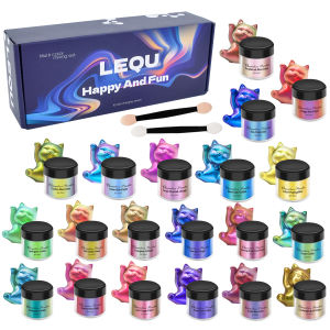 1 Set Chameleon Powder Nail Chrome Pigment DIY Epoxy Resin Mold Dye Nail Art Glitter Dust Manicure DIY Mica Powder Pigments