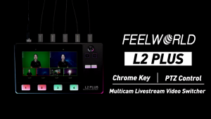 FeelWorld LIVEPRO L4 | L2 Plus | L1 Multicamera Video Switcher Live Streaming HDMI USB Youtube Live 4 HDMI Inputs