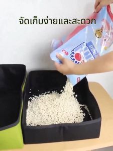 ห้องน้ำแมว กระบะทรายแมว ห้องน้ำแมวแบบพกพากลาง สำหรับการล้างทำความสะอาด น้ำ