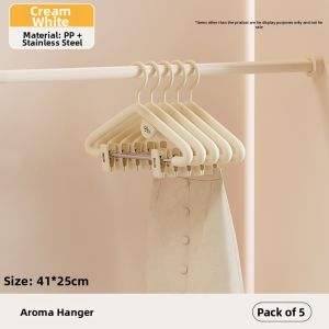 Extra-thick Large Clothes Hangers With Clips Premium Thickened Shoulder Protection