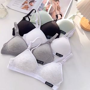New Fashion Thin Petie Bra Cup A Girls Non-wired Comfortable Seamless Push Up Bra A238