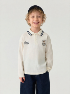 Marc&Janie | Boy Campus Polo Long Sleeve T-Shirt