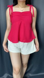 Tanktop Wanita Krinkle Anti Lecek: OOTD Atasan Kekinian