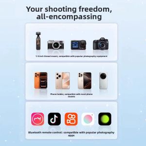 SAMTOGO | Mini 360 Degree Rotatable Portable Selfie Stick