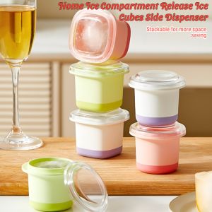 Home Ice Storage Box Portable Large Capacity Ice Storage Compartment Easy To Demould Ice Packing Artifact