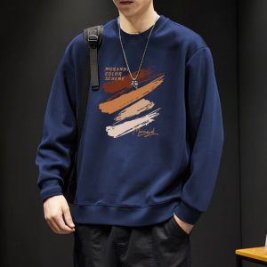 JIANMUJI | 2025 New Arrival American Streetwear Loose Round Neck Long Sleeve Sweatshirt
