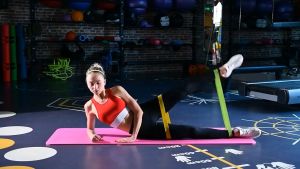 Dây cao su kháng lực mini band tập chân tập mông M8