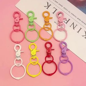 HandMadee DIY อุปกรณ์เสริมเครื่องประดับพวงกุญแจสีพ่นสีพวงกุญแจโลหะพวงกุญแจจี้พวงกุญแจ