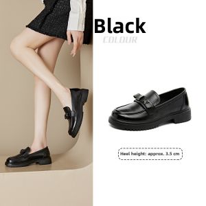 DUSTO | Soft Thick Sole Loafer Shoes for Women