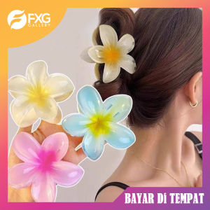 FXG Jepit Rambut Bunga Besar untuk Wanita - Motif Cantik ala Fashion Korea JPT18