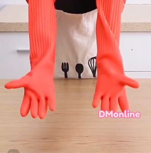 (MULTI VARIAN) Sarung Tangan Karet Panjang Cuci Piring / Sarung Tangan Berkebun / Sarung Tangan Latex