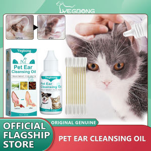 Yegbong Ear Cleaner For Pet Ear Cleansing Oil Ear Cleanser For Pet Effectively Cleanse Prevents Itching Ear Cleaner Solution Ear Wash Daily Care Pet Supplies For Cleaning Grooming Otic Rinse For Controlling Ear Odor In Pets