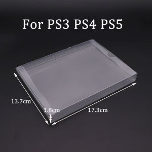 5PCS Clear Transparent Game Cartridge Box Case CIB Games Plastic PET Protector For N64 NES SNES GB GBA GBC NGPC Switch PS3/4/5