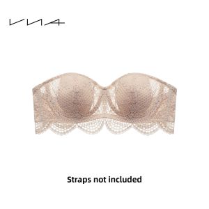 VNA | Thin Strapless Gathered Slip-Proof Bra