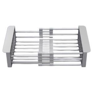 JUMEISHI | Kitchen Stainless Steel Adjustable Draining Basket