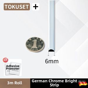TOKUSET | Exterior Chrome Trim for Cars Body Door Grille Bumper and Window Frame