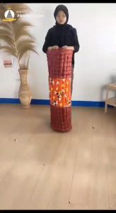 Kasur Lantai Palembang 100 x 190 cm Kasur Lipat Muat 1 Orang Kapuk Sintetis