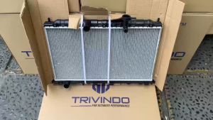 RADIATOR ASSY KIA PRIDE RIO MANUAL TRANSMISI MT TRANSMISSION MANUAL2005 2006 2007 2008 2009 2010 2011 MERK TRIVINDO