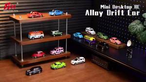 Xe Ô Tô Điều Khiển Từ Xa Mini Tỷ Lệ 1:43 Bằng Hợp Kim Có Đèn Khả Năng Drift 3 Tốc Độ Điều Khiển Kép Đồ Chơi Điện Tử Dành Cho Độ Tuổi 14+ Sử Dụng Pin Lithium