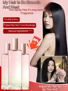 🔥Buy 1 Get 1 Free🔥 Anti-frizz hair spray Makes hair soft and smooth long-lasting fragrance/Hair care essence oil spray Helps moisturize 1 Restore spray Helps restore dry and damaged hair