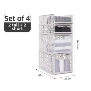 MIVOFIVO | Drawer Type Shirt Layering Organizer