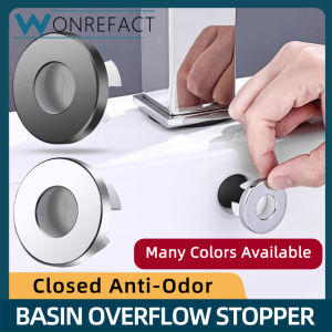 Bathroom Basin Overflow Silicone Brass Plug Basin Cover Laundry Basin Stop Pool Basin Closure Water Washbasin Overflow Plug Sealed Cap