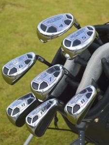 PowerBilt Lightning Golf Ironwood Chicken Leg Progressive Hybrid Iron Set Special Price Mens Golf Club Bluepower Brand