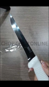 DIEKENSEN Pisau Dapur Premium | Stainless Steel | Tajam & Tahan Lama | Potong Daging Ikan Ayam (SW89216-15HG)