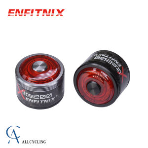 Enfitnix New Xlite200 Smart Tail Light Automatic Brake Rear Light Carbon Fiber Lightweight Ultra Bright Led Warning Night Light