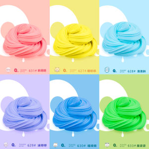 Trendy Slime Crystal Mud Toy Non-toxic Safe for Children Stress Relief Fat Fairy Air Bubble Glue Play Dough Slime Toy