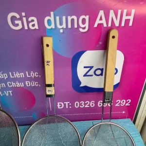 Vợt lưới inox vớt thức ăn chiên luộc vớt mì - Vợt lì chao lì nhỏ đường kính 161820 cm cao cấp.