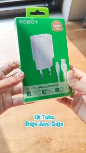 Charger Robot Type C 12A Safe Charging Casan Handphone Android Tipe C Murah K7SC