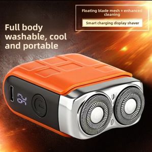 New Multifunctional Intelligent Digital Electric Shaver Mini Portable Shaver Mens Automatic Shaver