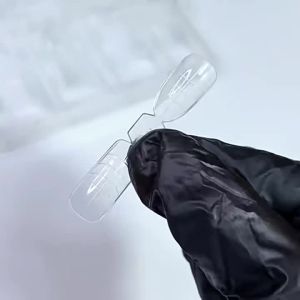 120 Chiếc Khuôn Móng Tay Hai Mặt Đa Năng Dùng Cho Gel Nối Móng Hình Hạnh Nhân & Vuông Móng Giả Acrylic Phủ Kín Toàn Bộ Móng