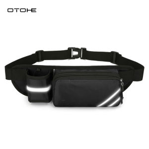OTOHE Outdoor Waist Bag Sports Kettle Bag Men Women Running Bum Bag with Water Bottle Holder Portable Gym Bag for Running Cycling Hiking Walking(Only bag No kettle)